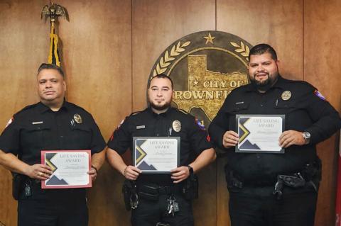 City Council honors Brownfield police officers