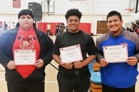 Brownfield lifters compete at regional meet