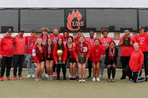Cubs Tennis Wins 11th Consecutive District Title