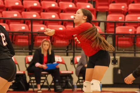 Brownfield Lady Cubs volleyball team wins home non-conference match against Tulia 3-0