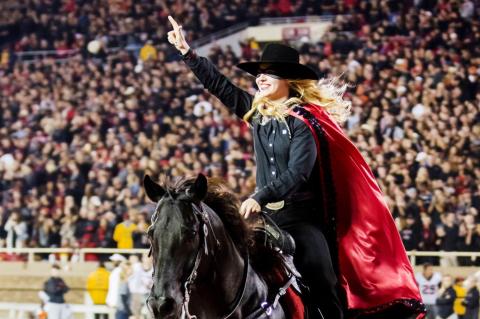 Fearless Champion Took Final Ride During Texas Tech vs. OSU Football Game