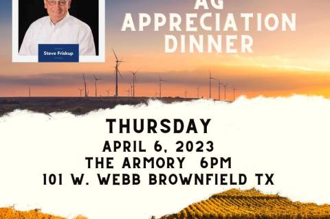 Get ready for some good conversation at the Chamber’s upcoming Ag Appreciation event