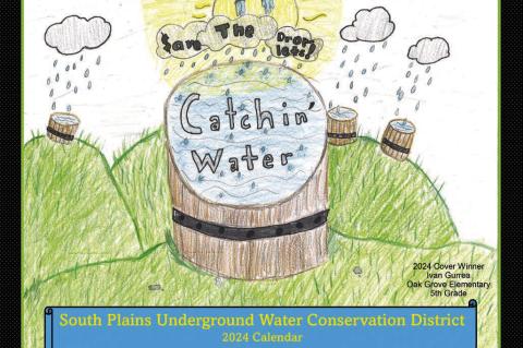 2024 South Plains UWCD Water C o n s e r v a t i o n Calendars Available