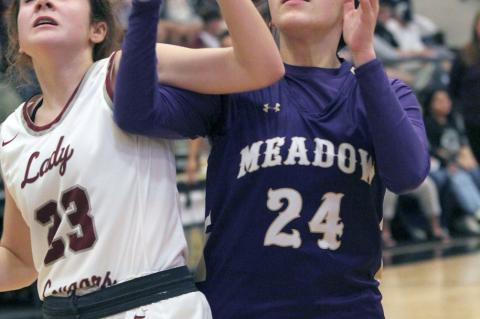The Meadow Lady Broncos concluded their season Monday night in Lamesa