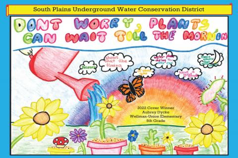 2022 South Plains UWCD Water Conservation Calendars Available