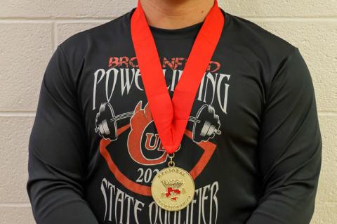 Brownfield Boys Powerlifting Sending Two to State Meet