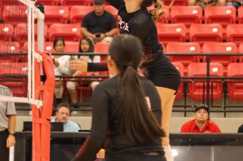 Brownfield Lady Cubs volleyball team wins home non-conference match against Tulia 3-0