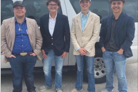 Broncos Compete at State Dairy Cattle Contest