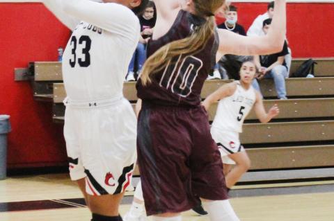 Lady Cubs remain unbeaten in district