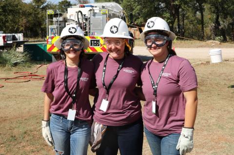 Fire event encourages young women to explore a career in wildland firefighting