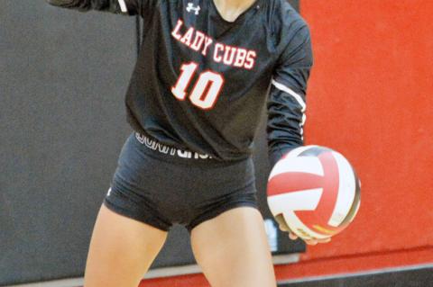Lady Cubs volleyball defeats Pecos in four sets
