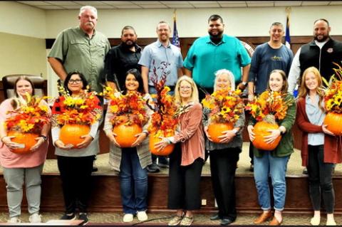  Counselors, Nurses Receive Awards From Brownfield ISD
