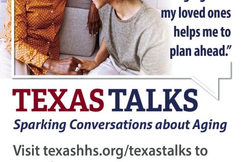 Texans, Let’s Talk About Aging!