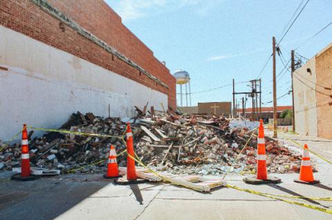 Update on Building Next to Rialto Theater