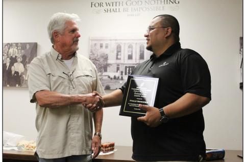 Joe Cavazos of Stanley Ford received the Business of the Quarter