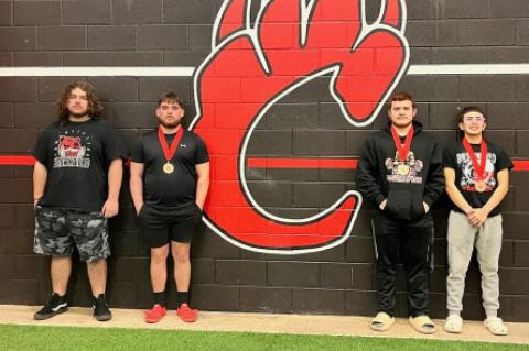 One Cubs Headed to State Powerlifting Meet