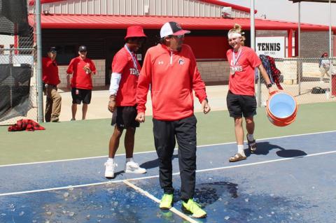 Brownfield tennis earns 10th straight district title